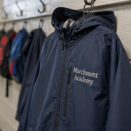 Customized rain jackets for schools and universities