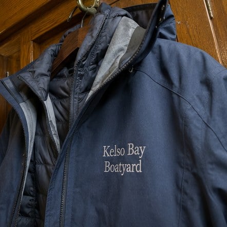 Embroidered waterproof jackets bought wholesale
